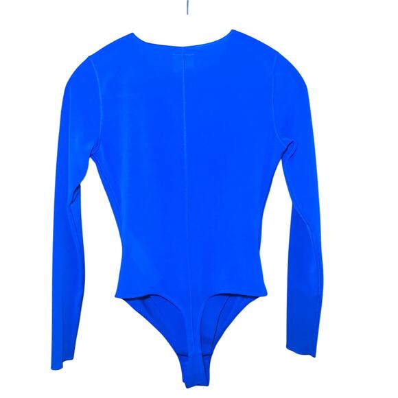 Yitty - Blue Sheer Sweetheart Bodysuit - Shapewear Size Small - Picture 2 of 16